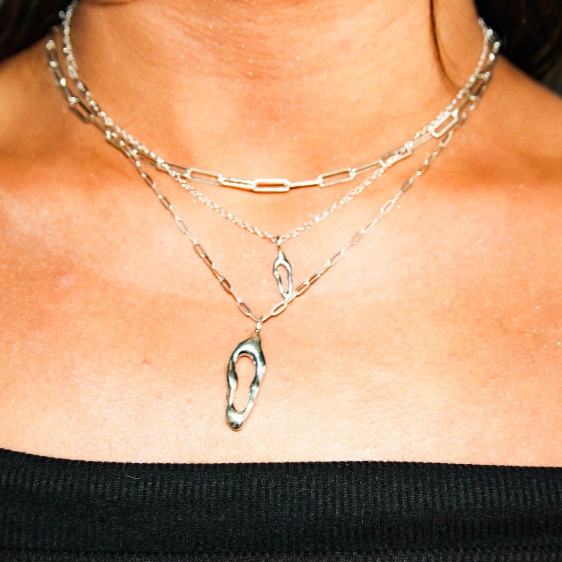 Vax hálsmen stærra