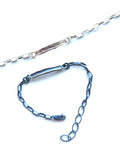 Silfurarmband gróft