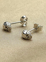 SKULL lokkar studs