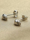 SKULL lokkar studs