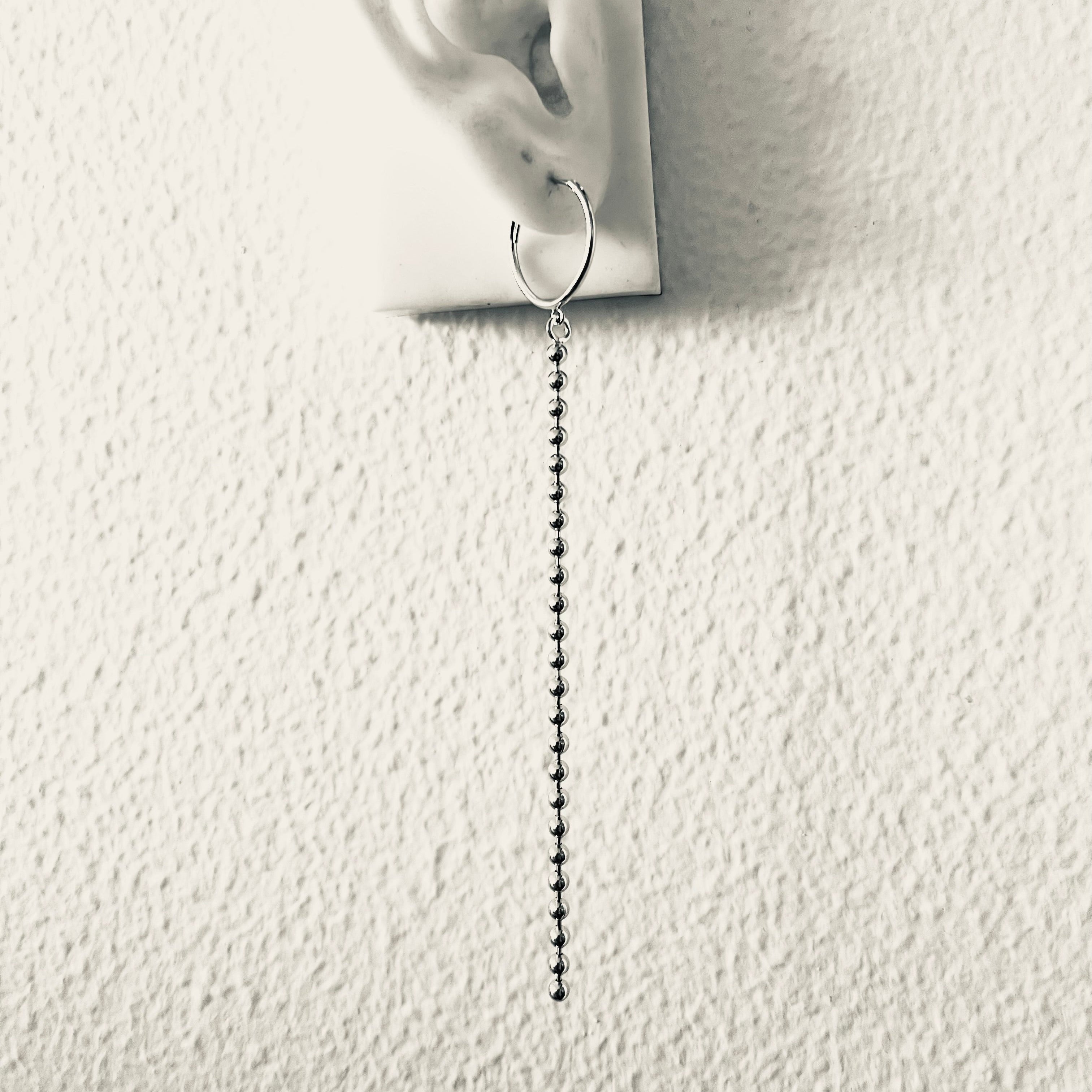 Síðir ball chain lokkar