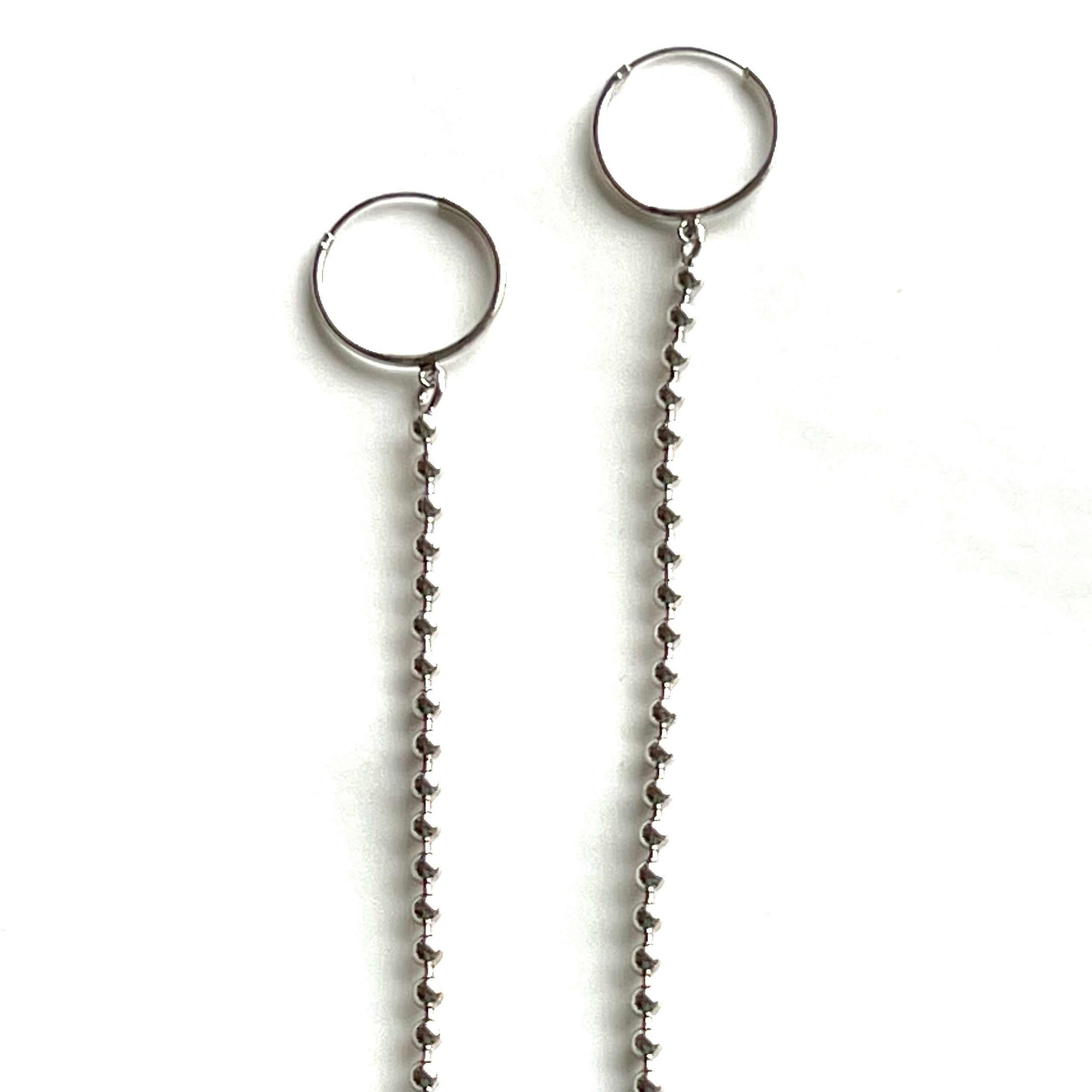 Síðir ball chain lokkar