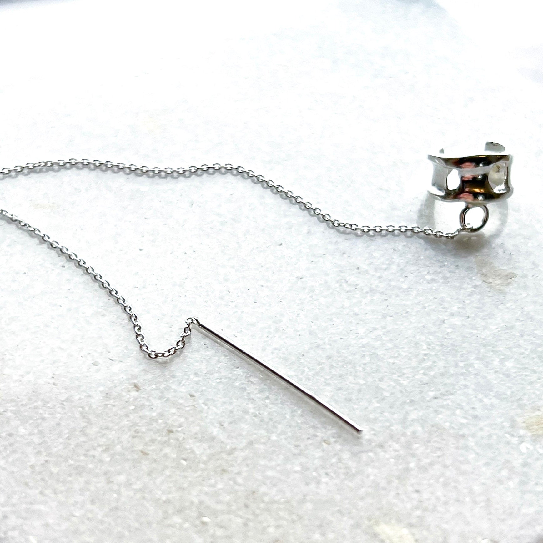 Ear cuff með keðju