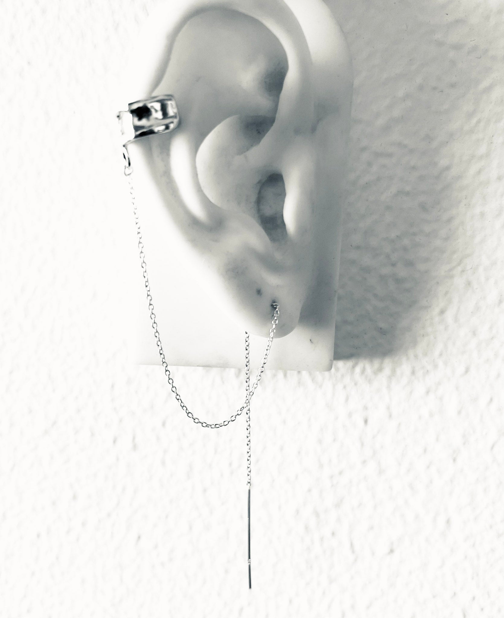 Ear cuff með keðju