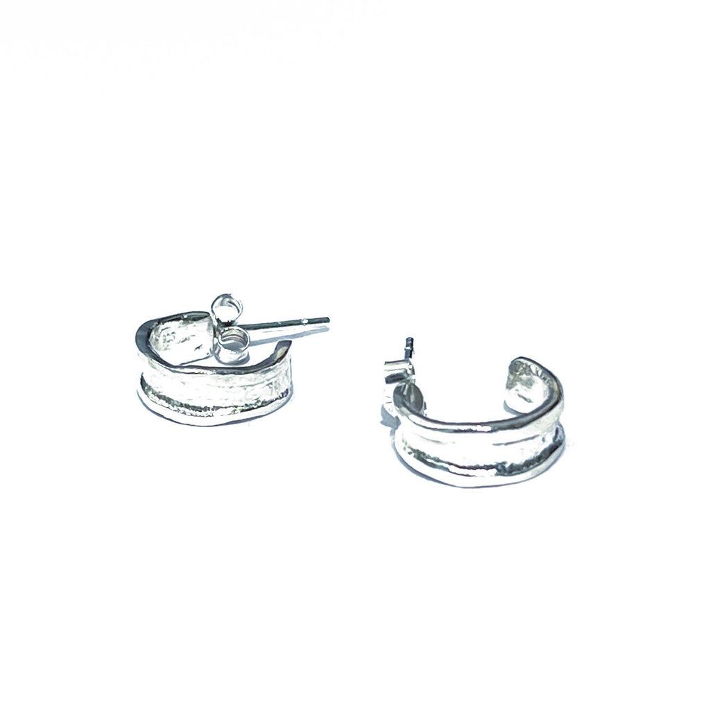 Silfur hoops