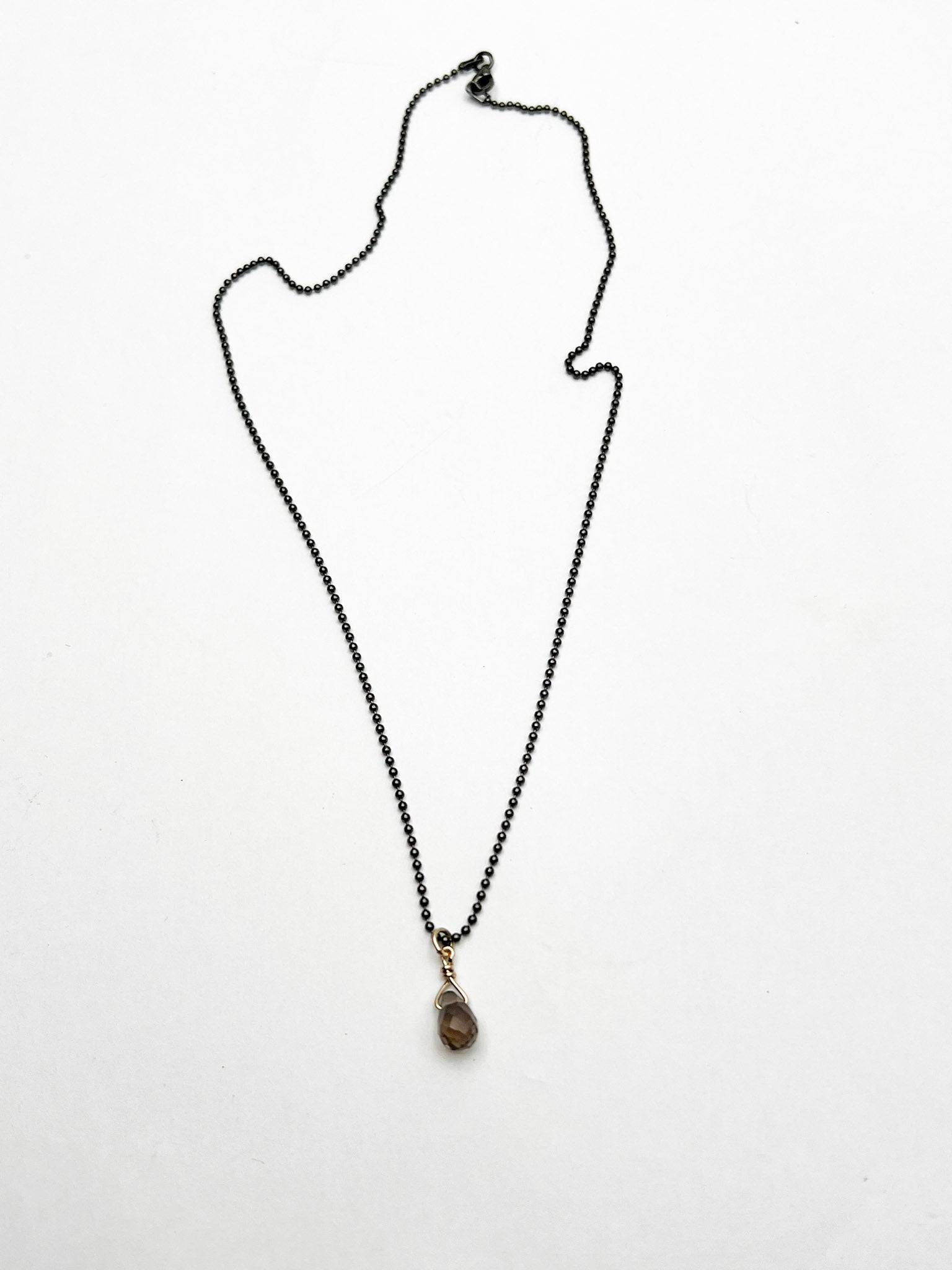 Smokey quartz hálsmen